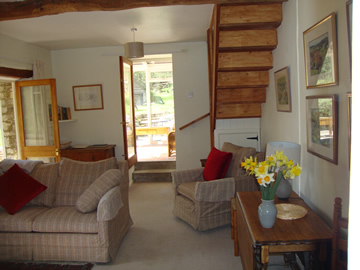 Living Room Living Room at Stable Cottage